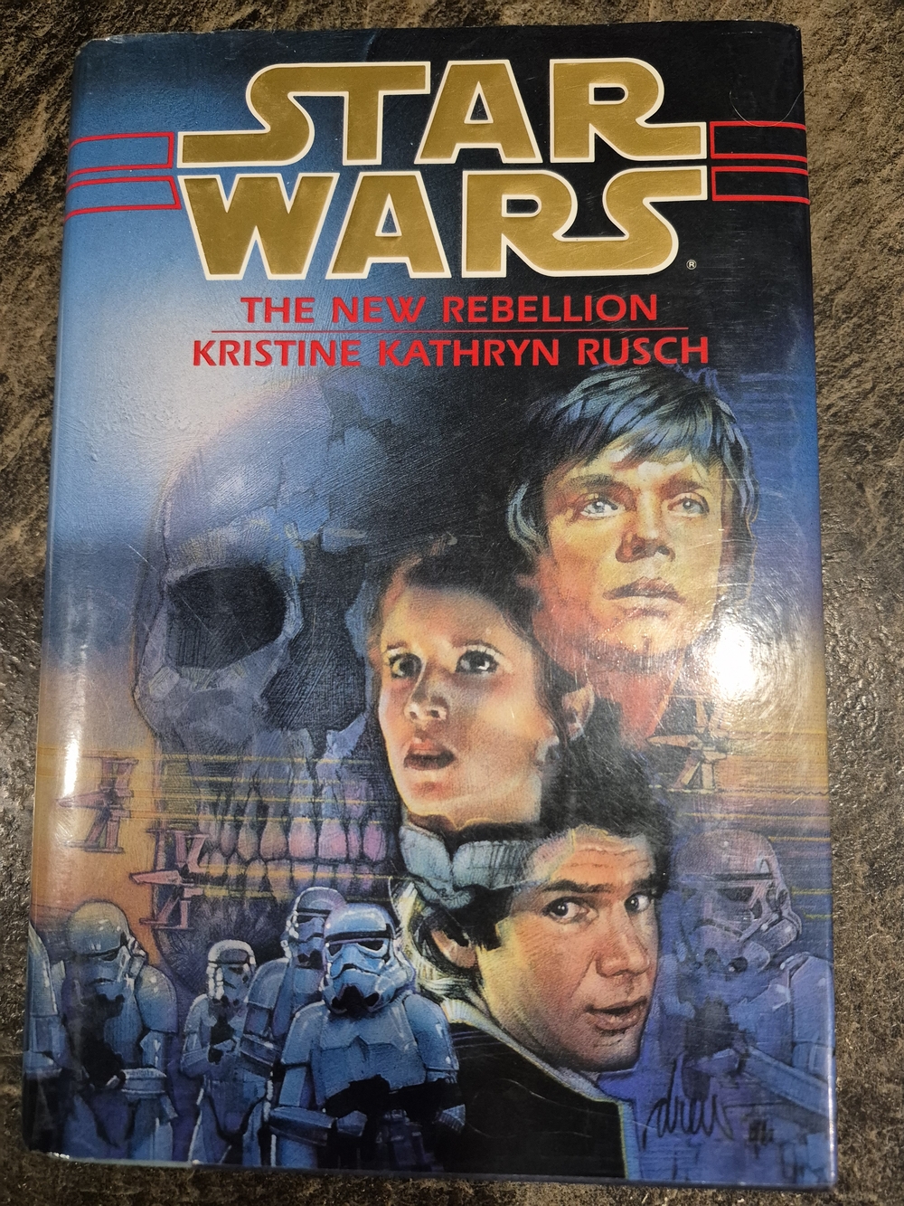 Vintage Star Wars Hardcover "The New Rebellion"